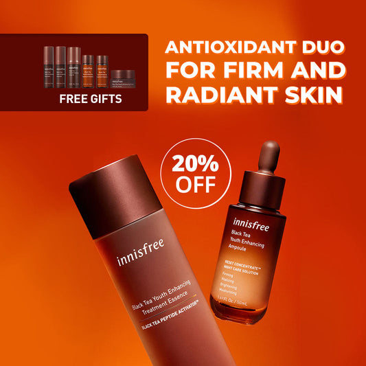 BLACK TEA AMPOULE & BLACK TEA TREATMENT ESSENCE