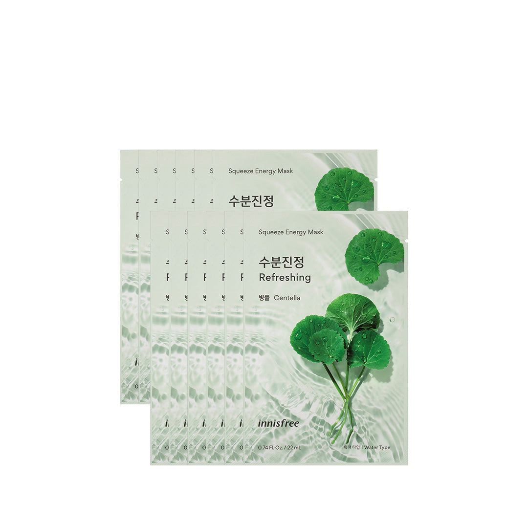 Squeeze Energy Mask 22ml x12pcs [Centella]