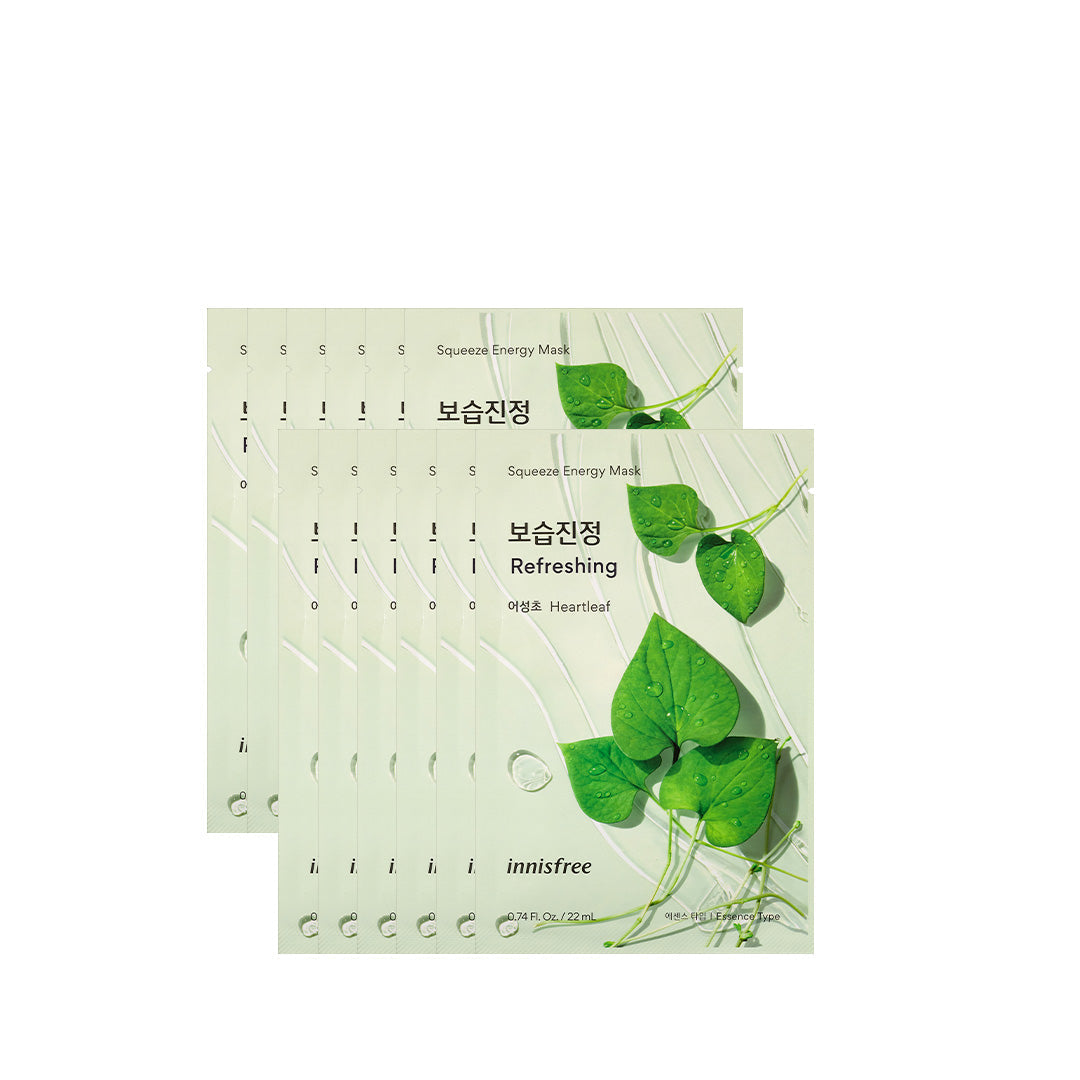 Squeeze Energy Mask 22ml x 12pcs [Heartleaf]