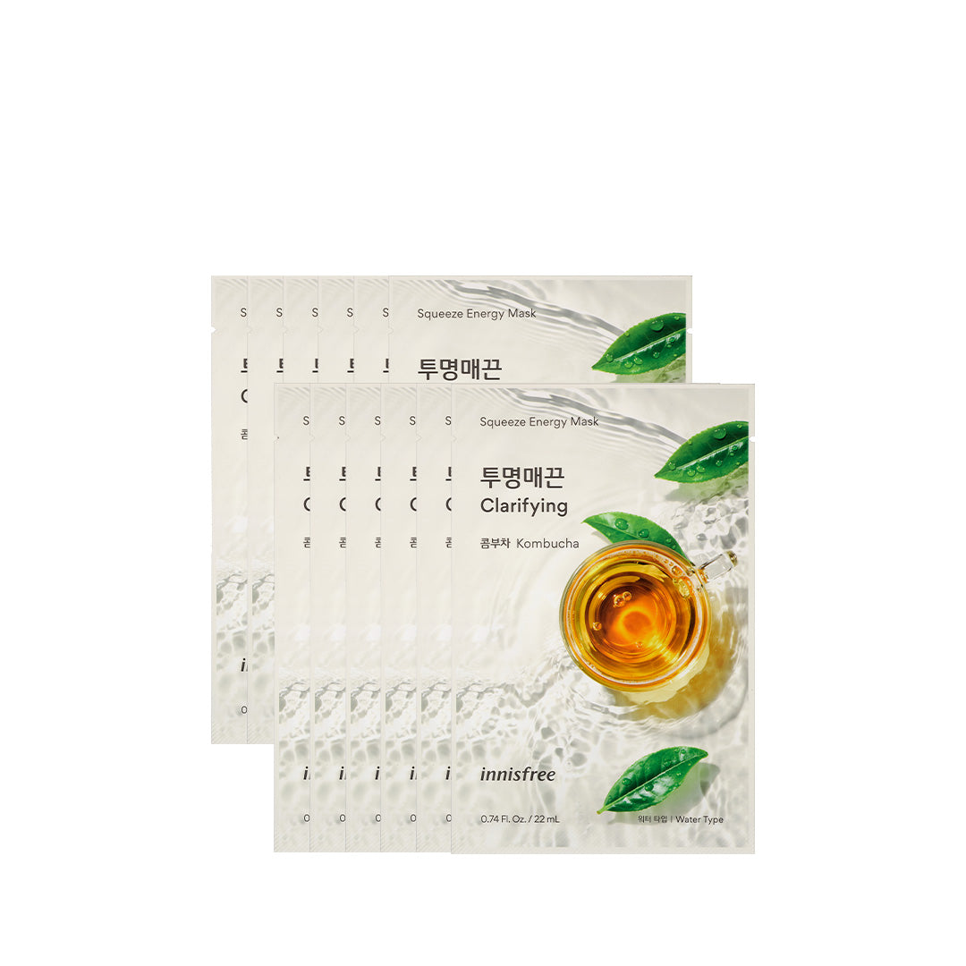 Squeeze Energy Mask 22ml x 12pcs [Kombucha]