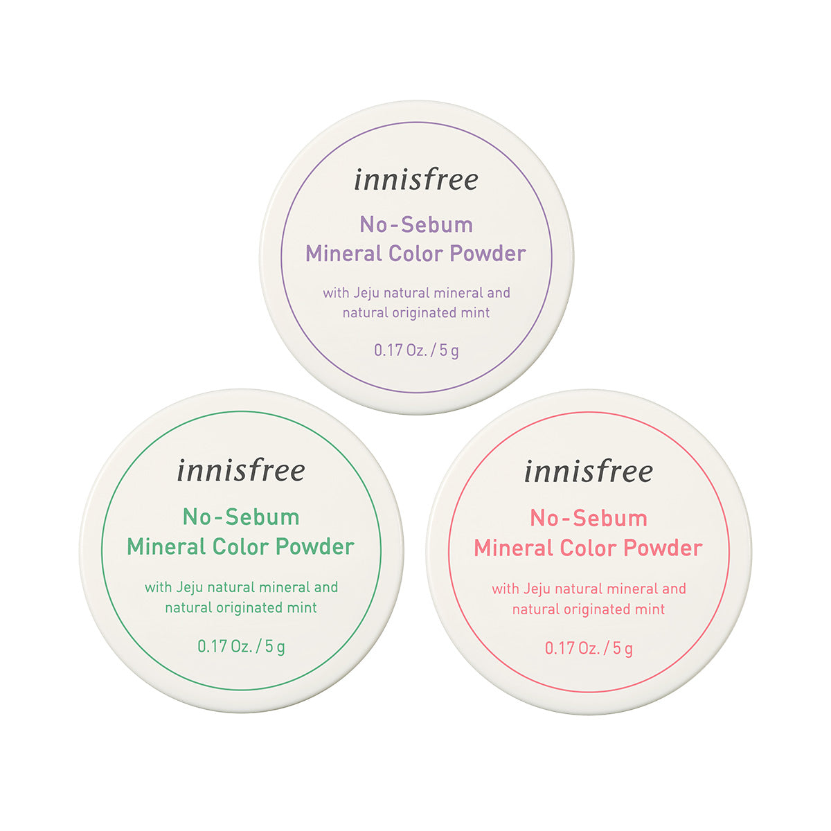 No-Sebum Mineral Color Powder 5g