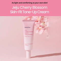 Jeju Cherry Blossom Skin Fit Cream SPF50+ PA++++ 50ml