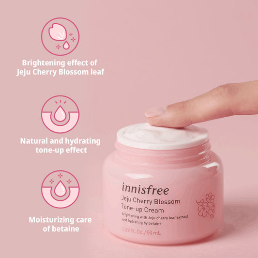 Jeju Cherry Blossom Tone-up Cream 50ml