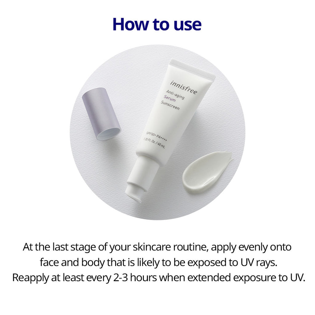 Anti-aging Serum Sunscreen SPF50+ PA++++ 40ml