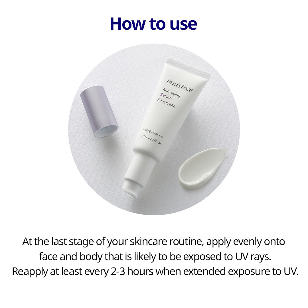Anti-aging Serum Sunscreen SPF50+ PA++++ 40ml